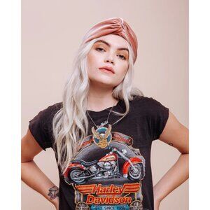 I'm With the Band Turban Headband in Burnt Orange